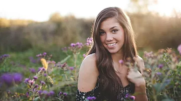 smiling woman