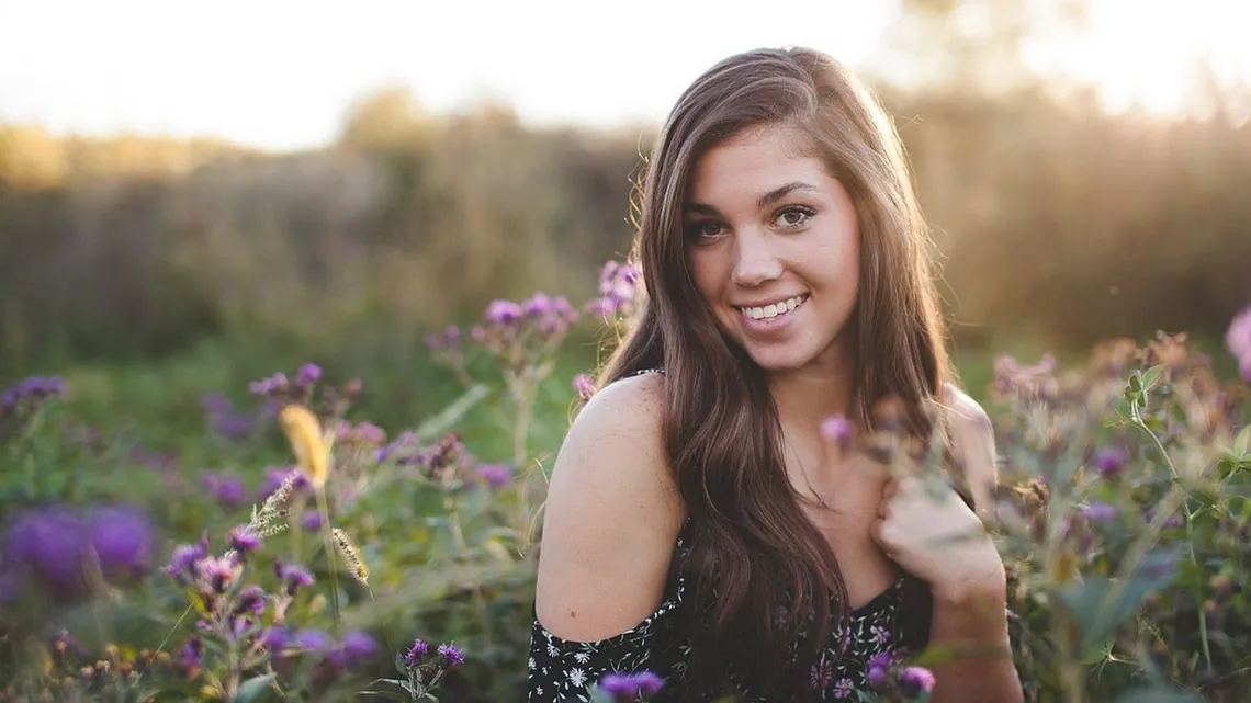 smiling woman